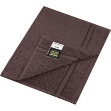 Guest Towel - Gästehandtuch im dezenten Design [Gr. 30 x 50 cm] (chocolate) (Art.-Nr. CA497887)