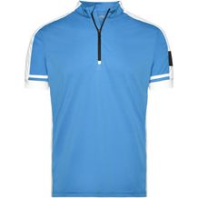 Men's Bike-T Half Zip - Sportives Bike-Shirt [Gr. 3XL] (cobalt) (Art.-Nr. CA499472)