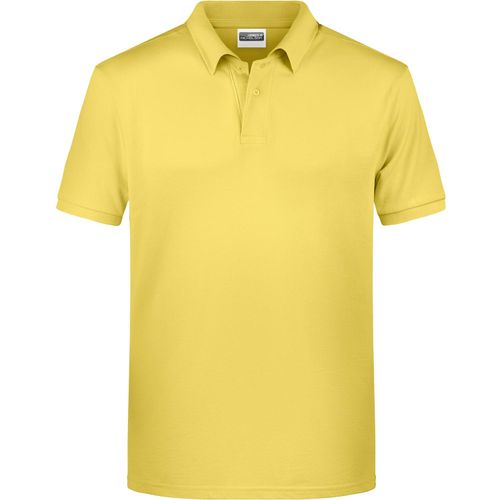 Men's Basic Polo - Klassisches Poloshirt [Gr. L] (Art.-Nr. CA503473) - Feine Piqué-Qualität aus 100% gekämmt...