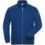 Men's Workwear Sweat-Jacket - Sweatjacke mit Stehkragen und Kontrastpaspel [Gr. L] (dark-royal) (Art.-Nr. CA504399)