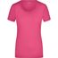 Ladies' Stretch Round-T - T-Shirt aus weichem Elastic-Single-Jersey [Gr. L] (pink) (Art.-Nr. CA504854)