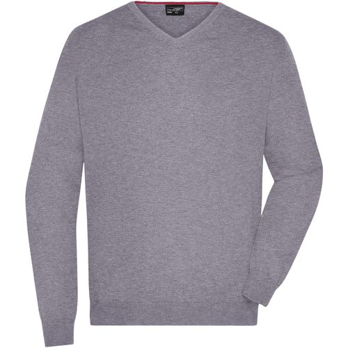 Men's V-Neck Pullover - Klassischer Baumwoll-Pullover [Gr. M] (Art.-Nr. CA505982) - Leichte Strickqualität
V-Ausschnitt
Mas...