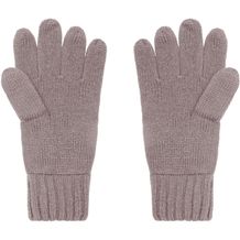 Melange Gloves Basic - Elegante Strickhandschuhe aus Melange-Garnen [Gr. L/XL] (granite) (Art.-Nr. CA507386)
