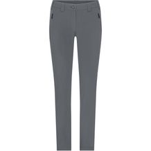 Ladies' Pants - Bi-elastische Hose in sportlicher Optik [Gr. L] (carbon) (Art.-Nr. CA509156)