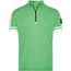 Men's Bike-T Half Zip - Sportives Bike-Shirt [Gr. L] (green) (Art.-Nr. CA509306)