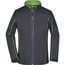 Ladies' Zip-Off Softshell Jacket - 2 in 1 Jacke mit abzippbaren Ärmeln [Gr. M] (iron-grey/green) (Art.-Nr. CA511859)