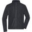 Men's Fleece Jacket - Fleecejacke mit Stehkragen im klassischen Design [Gr. L] (navy) (Art.-Nr. CA512013)