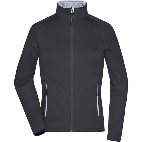 Ladies' Stretchfleece Jacket - Bi-elastische, körperbetonte Jacke im sportlichen Look [Gr. XL] (Art.-Nr. CA520471) - Sehr softes, pflegeleichtes, wärmende...