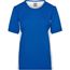 Ladies' Workwear T-Shirt - Strapazierfähiges und pflegeleichtes T-Shirt mit Kontrasteinsätzen [Gr. XS] (royal/white) (Art.-Nr. CA523270)
