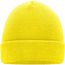Knitted Cap - Klassische Strickmütze in vielen Farben (Yellow) (Art.-Nr. CA524749)
