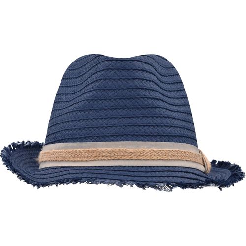 Trendy Summer Hat - Trendstarker Hut mit modischer Fransenkrempe [Gr. S/M] (Art.-Nr. CA526082) - Aufwendige Flechtoptik
Eingearbeitetes,...
