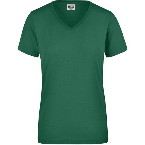Ladies' Workwear T-Shirt - Strapazierfähiges und pflegeleichtes T-Shirt [Gr. 3XL] (Art.-Nr. CA526546) - Materialmix aus Baumwolle und Polyester...