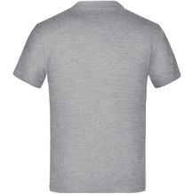 Junior Basic-T - Kinder Komfort-T-Shirt aus hochwertigem Single Jersey [Gr. XXL] (grey-heather) (Art.-Nr. CA531397)