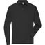Men's Workwear-Longsleeve Polo - Strapazierfähiges und pflegeleichtes Langarm Polo [Gr. 5XL] (black) (Art.-Nr. CA533960)