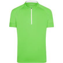 Men's Bike-T Half Zip - Sportliches Radtrikot [Gr. XL] (bright-green/white) (Art.-Nr. CA535315)