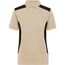 Ladies' Workwear Polo - Strapazierfähiges und pflegeleichtes Polo mit Kontrasteinsätzen [Gr. XL] (stone/black) (Art.-Nr. CA537943)