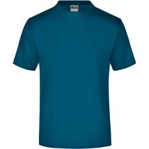 Round-T Medium (150g/m²) - Komfort-T-Shirt aus Single Jersey [Gr. M] (petrol) (Art.-Nr. CA541026)