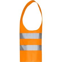 Safety Vest Junior - Leicht zu bedruckende Sicherheitsweste in Einheitsgröße (fluorescent-orange) (Art.-Nr. CA542932)