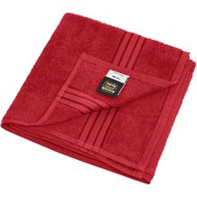 Hand Towel - Handtuch in flauschiger Walkfrottier-Qualität (indian-red) (Art.-Nr. CA545401)