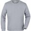 Basic Sweat - Klassisches Sweatshirt aus French-Terry [Gr. L] (grey-heather) (Art.-Nr. CA548157)