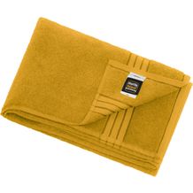 Bath Sheet - Großes Badetuch in flauschiger Walkfrottier-Qualität (gold-yellow) (Art.-Nr. CA548509)