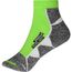 Sport Sneaker Socks - Funktionelle, kurze Sportsocke für Damen und Herren [Gr. 35-38] (bright-green/white) (Art.-Nr. CA548562)