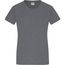 Ladies' Slim Fit-T - Figurbetontes Rundhals-T-Shirt [Gr. S] (grey-heather) (Art.-Nr. CA548629)
