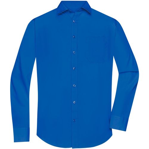 Men's Shirt Longsleeve Poplin - Klassisches Shirt aus pflegeleichtem Mischgewebe [Gr. 3XL] (Art.-Nr. CA550081) - Popeline-Qualität mit Easy-Care-Ausrüs...