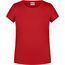 Girls' Basic-T - T-Shirt für Kinder in klassischer Form [Gr. M] (Art.-Nr. CA551090)