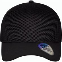 Seamless Mesh Cap - Hochwertige Cap mit nahtlos vorgeformtem Kopfbereich (black/black) (Art.-Nr. CA553703)