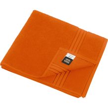 Bath Towel - Badetuch in flauschiger Walkfrottier-Qualität (orange) (Art.-Nr. CA560038)