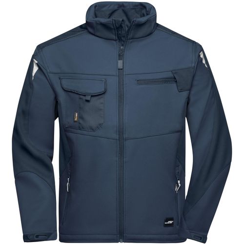 Workwear Softshell Jacket - Professionelle Softshelljacke mit hochwertiger Ausstattung [Gr. M] (Art.-Nr. CA565553) - Robustes, strapazierfähiges Softshellma...