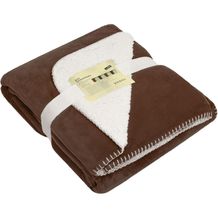 Cosy Hearth Blanket - Exklusive Velours-Decke [Gr. one size] (brown/natural) (Art.-Nr. CA565744)