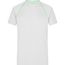 Men's Sports T-Shirt - Funktionsshirt für Fitness und Sport [Gr. S] (white/bright-green) (Art.-Nr. CA568240)