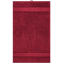 Guest Towel - Gästehandtuch im modischen Design (orient-red) (Art.-Nr. CA568675)