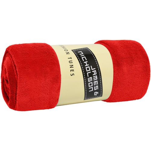 Microfibre Fleece Blanket - Flauschige und vielseitig verwendbare Fleecedecke (Art.-Nr. CA569344) - Erhältlich in kräftig bunten Farbtöne...