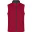 Men's Promo Softshell Vest - Softshellweste für Promotion und Freizeit [Gr. S] (red/black) (Art.-Nr. CA584731)