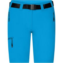 Ladies' Trekking Shorts - Bi-elastische kurze Outdoorhose [Gr. XS] (bright-blue) (Art.-Nr. CA585122)