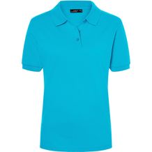 Classic Polo Ladies - Hochwertiges Polohemd mit Armbündchen [Gr. XL] (Turquoise) (Art.-Nr. CA585616)