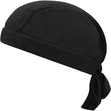 Functional Bandana Hat - Atmungsaktives Kopftuch, im Nacken zu binden (black) (Art.-Nr. CA588634)