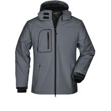 Mens Winter Softshell Jacket - Modische Winter Softshelljacke [Gr. 3XL] (carbon) (Art.-Nr. CA588677)