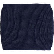 Knitted Loop - Lässiger Schlauchschal in grober Strickoptik (navy) (Art.-Nr. CA593148)