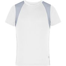 Running-T Junior - Atmungsaktives Laufshirt [Gr. M] (white/silver) (Art.-Nr. CA594014)