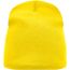 Beanie No.1 - Enganliegende Strickmütze ohne Umschlag (Yellow) (Art.-Nr. CA595428)