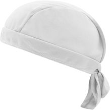 Functional Bandana Hat - Atmungsaktives Kopftuch, im Nacken zu binden (white) (Art.-Nr. CA595859)