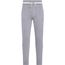 Men's Jog-Pants - Sweat-Hose im modischen Design [Gr. L] (grey-heather/white) (Art.-Nr. CA597642)