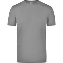 Elastic-T - T-Shirt mit Elasthan [Gr. L] (mid-grey) (Art.-Nr. CA600337)