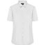 Ladies' Shirt Shortsleeve Poplin - Klassisches Shirt aus pflegeleichtem Mischgewebe [Gr. XXL] (white) (Art.-Nr. CA602340)