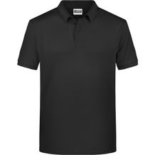 Men's Basic Polo - Klassisches Poloshirt [Gr. XL] (black) (Art.-Nr. CA605306)