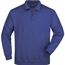 Polo-Sweat Heavy - Klassisches Komfort Polo-Sweatshirt [Gr. S] (royal) (Art.-Nr. CA605522)